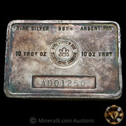 10oz Royal Canadian Mint RCM Vintage Silver Bar