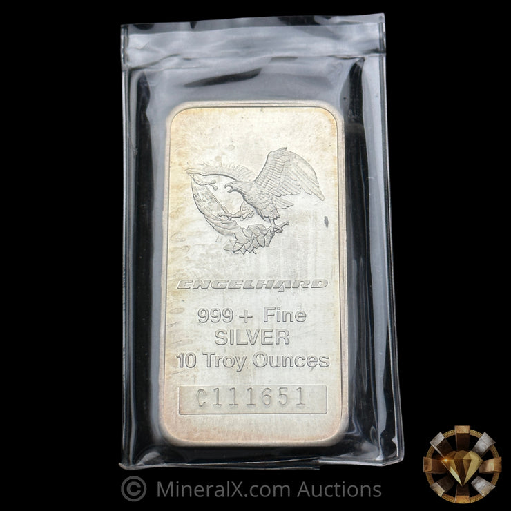10oz Engelhard Vintage Silver Bar