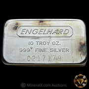 10oz Engelhard Vintage Pressed Silver Bar