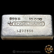 10oz Engelhard Unique Prefix Vintage Silver Bar