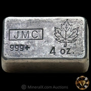 4oz Johnson Matthey JMC Vintage Silver Bar