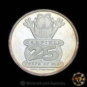 1oz Garfield 25 Year Anniversary Vintage Silver Coin