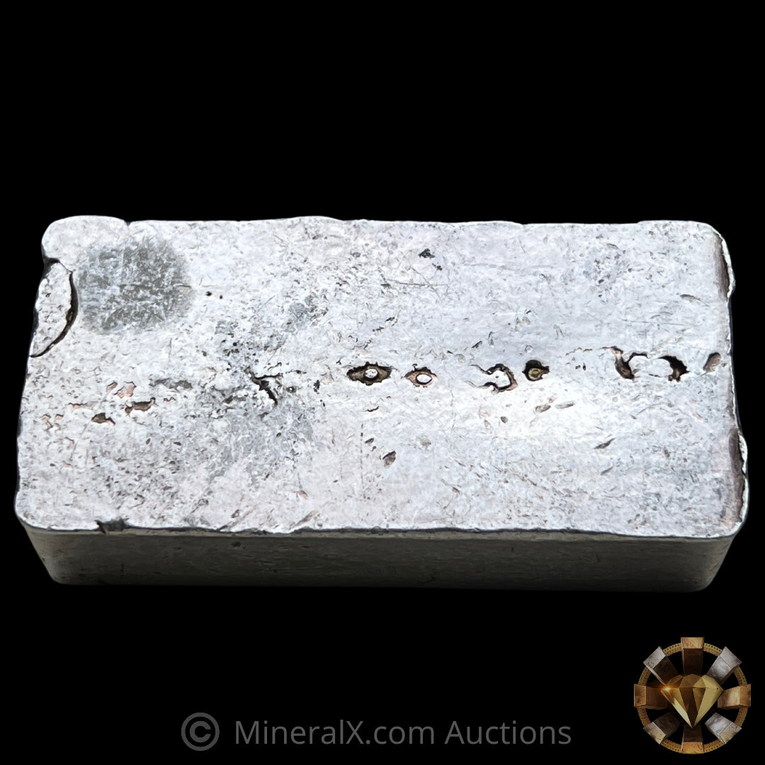 10oz General Metals Vintage Poured Silver Bar – MineralX