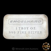 1oz Engelhard Vintage Silver Art Bar