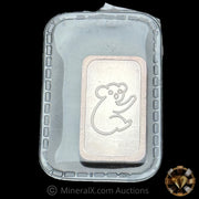 5g Johnson Matthey JM Koalagram Vintage Silver Bar Mint in Original Factory Seal