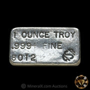 1oz ASR Vintage Poured Silver Bar