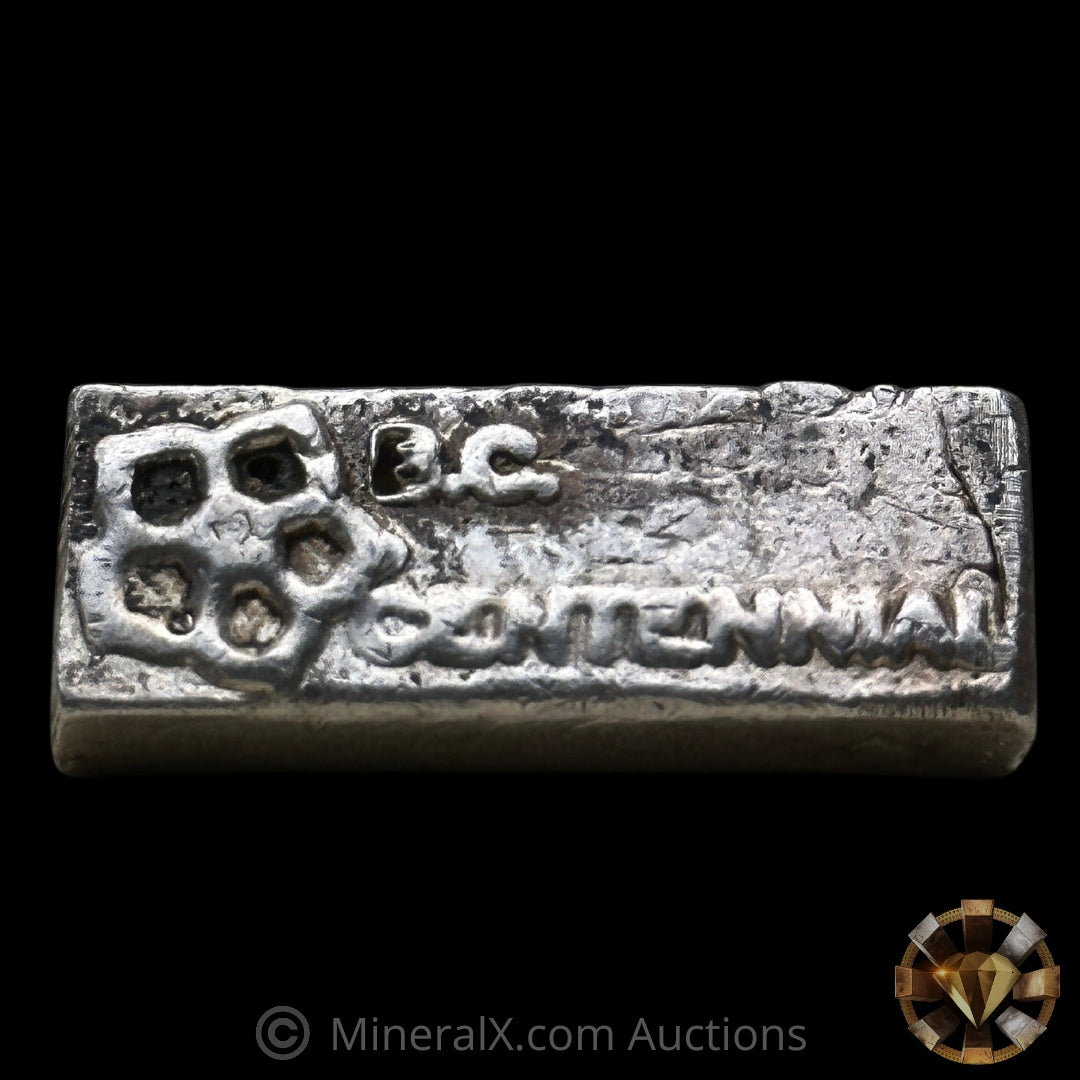 1oz Delta Smelting & Refining BC Centennial Vintage Poured Silver