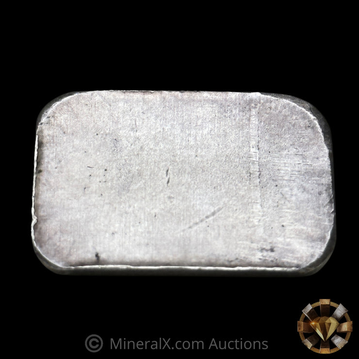 1oz Silvermat  Vintage Poured Silver Bar