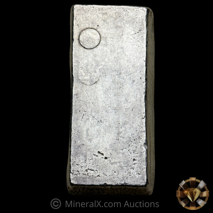 250g Ogussa Feinsilber Overstamp Error Vintage Poured Silver Bar
