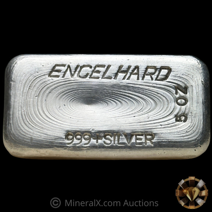 5oz Engelhard Australia Vintage Poured Silver Bar