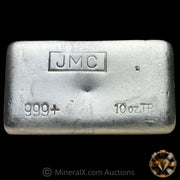 10oz JMC Johnson Matthey Vintage Poured Silver Bar