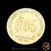 x100 1/20oz 1981 (Key Date) Nicholas L. Deak “Denationalization of Sound Money” Gold Standard Corporation Fractional Vintage Gold Coins in Original Factory Sealed Strips of 10 (5oz total of pure gold)