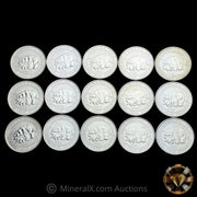 x15 1.5oz 2015 Polar Bear Silver Coins (22.50oz Total Silver)
