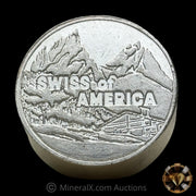 5oz Swiss of America SOA Vintage Silver Bar