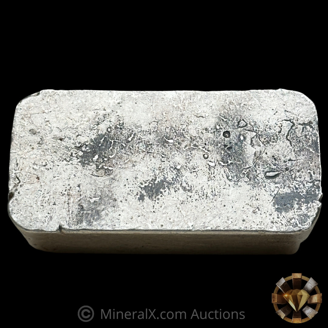 10.1oz CAL - AG Vintage Poured Silver Bar – MineralX