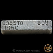 10.55oz TSRC Tri State Refining Co Vintage Poured Silver Bar