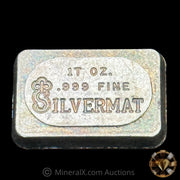 1oz Silvermat Vintage Poured Silver Bar