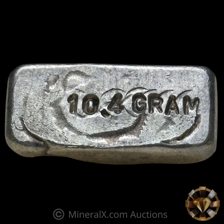 10.4g Lone Star Metals Vintage Poured Silver Bar