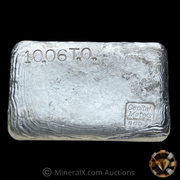 Capital Metals Baltimore MD 10.06oz Vintage Poured Silver Bar