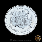 Johnson Matthey JM 1oz “Freedom The American Way” Vintage Silver Coin