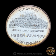 God Bless America Herber Springs “Sugar Loaf Mountain” Centennial 1oz Vintage Silver Coin