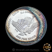 1981 US Assay Office of San Francisco 1oz Toner Vintage Silver Trade Unit Coin