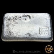 Capital Metals Baltimore MD Deep T.O. Stamp 10.22oz Vintage Poured Silver Bar