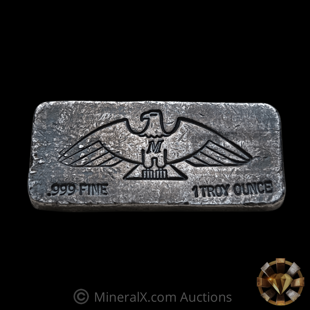 Montana 1oz Vintage Poured Silver Bar – MineralX
