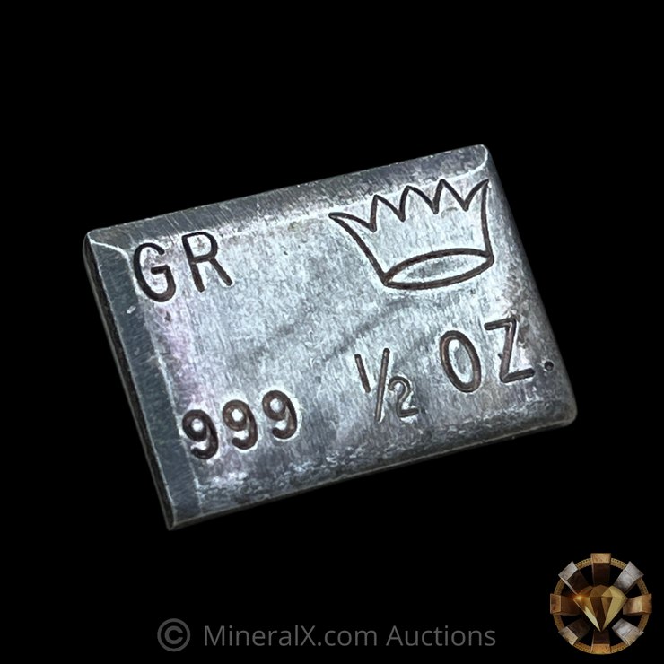 Crown Mint GR 1/2oz Vintage Silver Bar