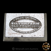 Silverfarm 1oz “Lot No. 1” Vintage Silver Bar