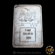 CMX 5oz Vintage Silver Bar
