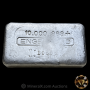 Engelhard 10oz “Double X8 Prefix” Vintage Poured Silver Bar