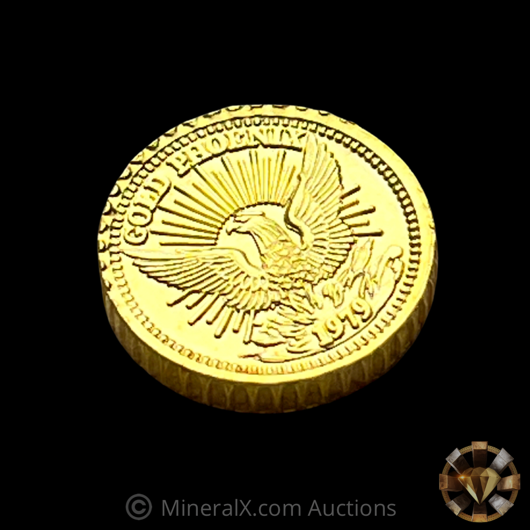 Complete Vintage 1979 Phoenix Gold Set (1oz,1/2oz,1/4oz,1/8oz
