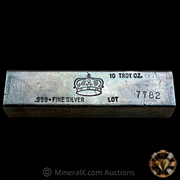 Crown Mint Vintage 10oz “Kit Kat” Toned Silver Bar