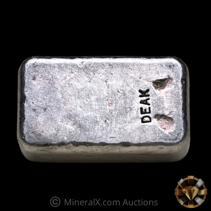 Foster 3oz Deak Vintage Poured Silver Bar