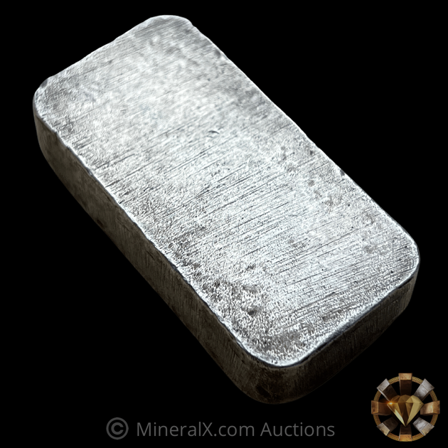 Bache 5oz Vintage Poured Silver Bar – MineralX