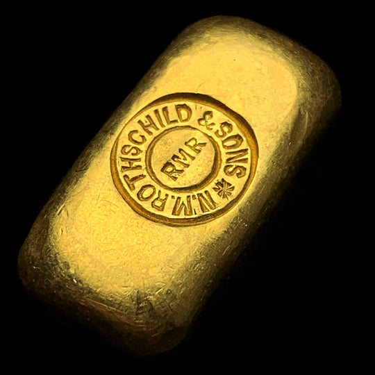 Authentic N.M. Rothschild & Sons Gold Bar Collection MineralX