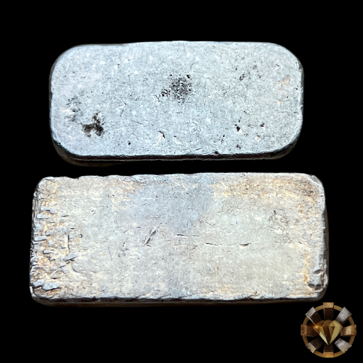 Both Varieties of Vintage Montana 1oz Silver Bars (2oz Total)