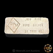EPM 10oz Vintage Poured Silver Bar