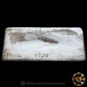2009 Sunshine Mining Serial #001 99.95oz Poured Silver Bar