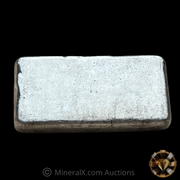 Engelhard 5oz Bull Logo Toned Vintage Poured Silver Bar