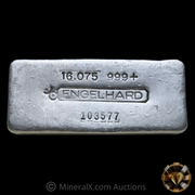 Engelhard 16.075oz 1/2 Kilo Vintage Poured Silver Bar