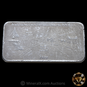 1970 Foster Inc American State Bank Great Bend, Kansas 3 oz Vintage Silver Bar