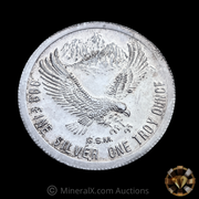 1982 Golden State Mint GSM 1oz Vintage Silver Coin
