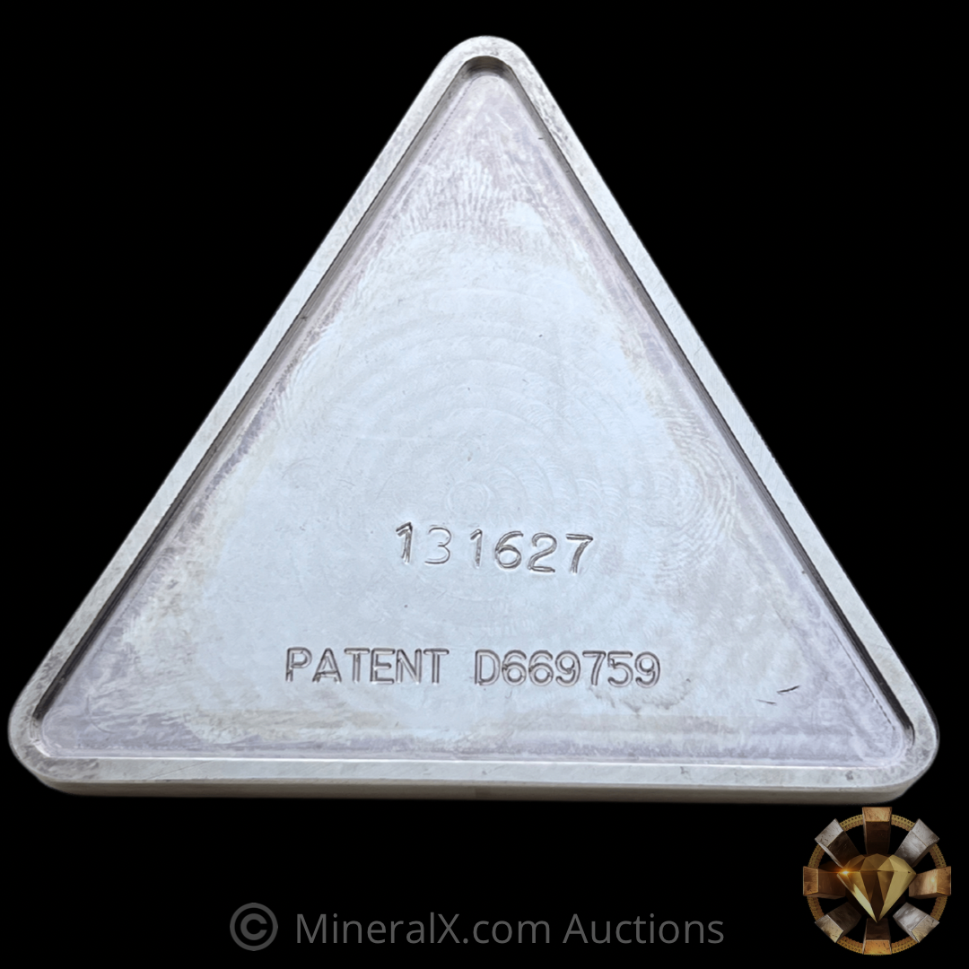 DHF The Wedge 10 oz Vintage Silver Stacker Bar – MineralX