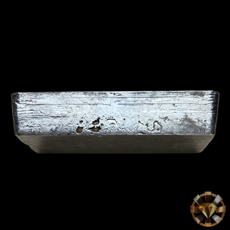 Agnon 50.2 toz Vintage Poured Silver Bar
