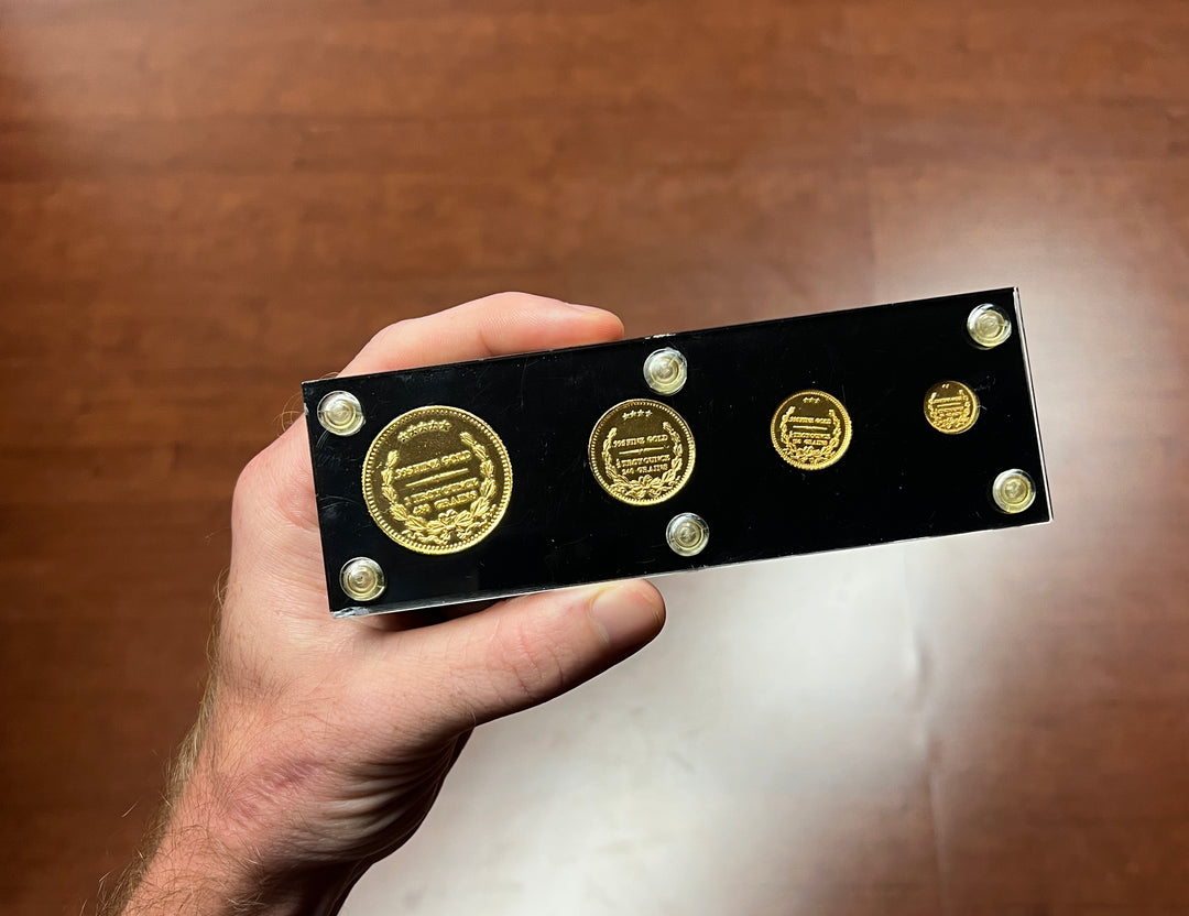 Complete Vintage 1979 Phoenix Gold Set (1oz,1/2oz,1/4oz,1/8oz