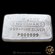 Engelhard 10oz “T.OZ” Vintage Poured Silver Bar