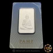 PAMP Buddha 1oz Silver Bar Sealed In Original Assay Card