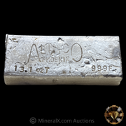 Alimco Phoenix 13.1 Vintage Poured Silver Bar